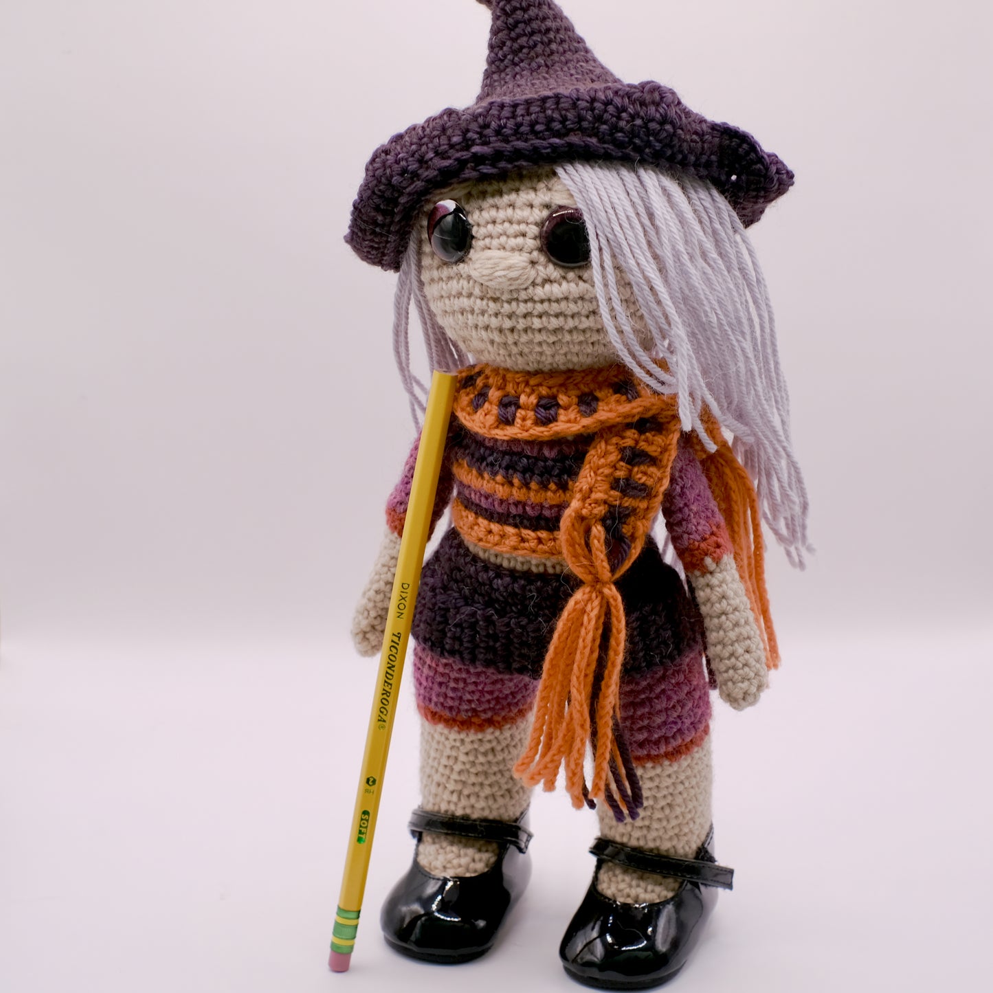 Crochet Witch Plushie Doll