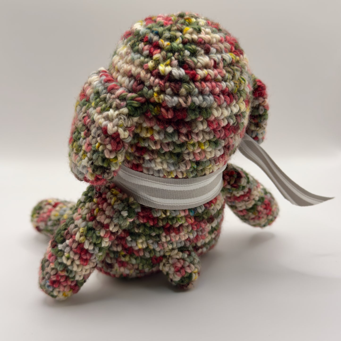Multicolor Crochet Puppy Dog