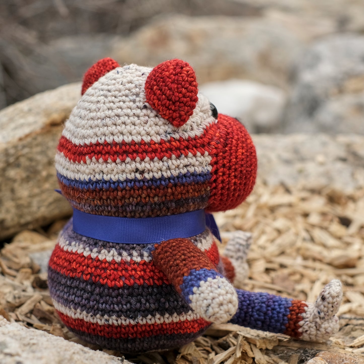 Red White and Blue Bear
