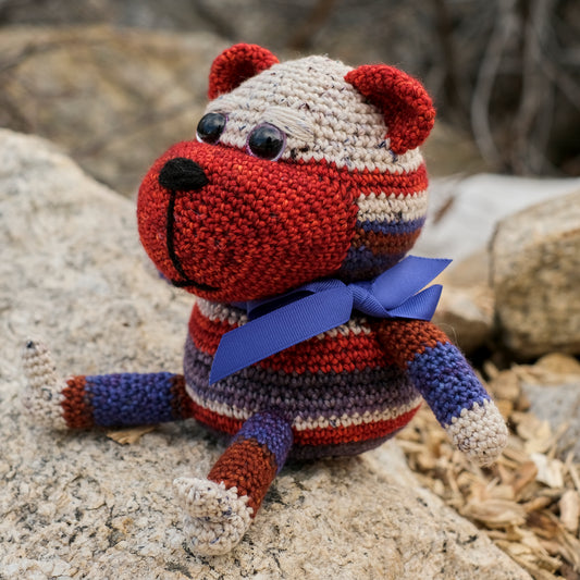 Red White and Blue Bear